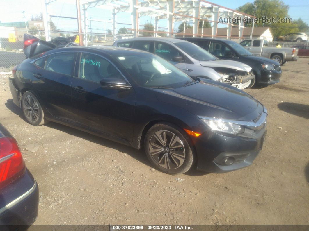 2016 Honda Civic Ex-t Gray vin: 19XFC1F34GE211048