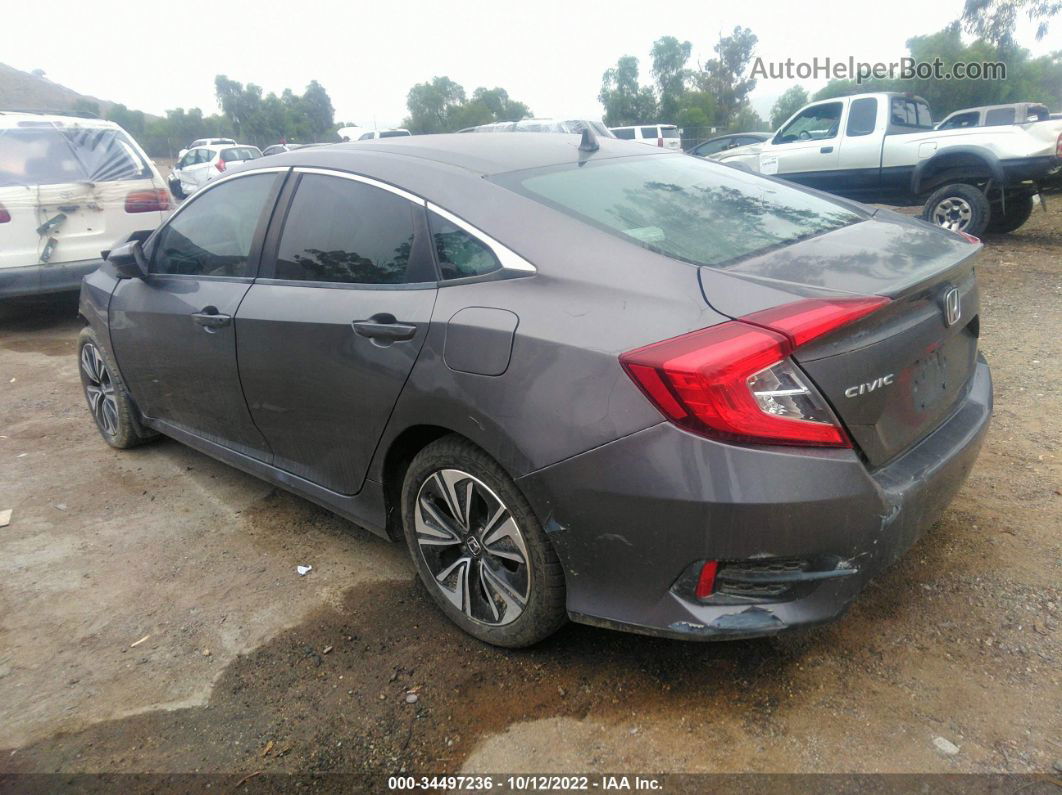 2017 Honda Civic Ex-t Серый vin: 19XFC1F34HE000630