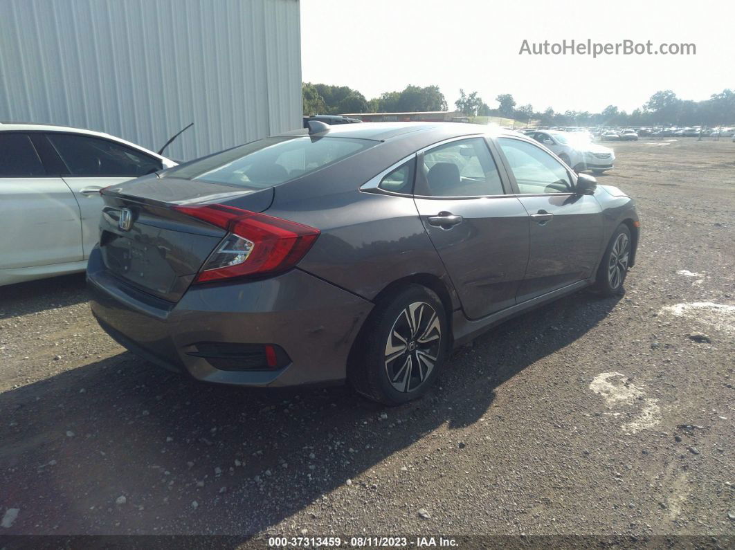 2017 Honda Civic Sedan Ex-t Gray vin: 19XFC1F34HE032624