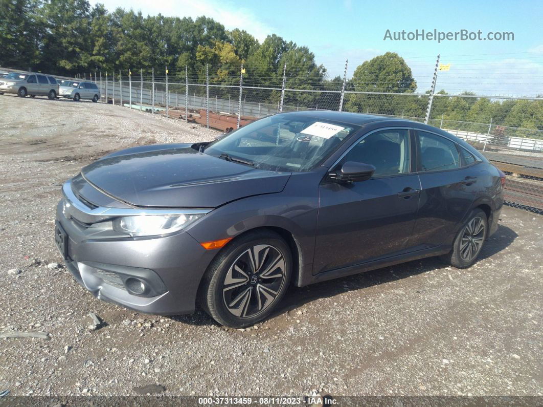 2017 Honda Civic Sedan Ex-t Gray vin: 19XFC1F34HE032624