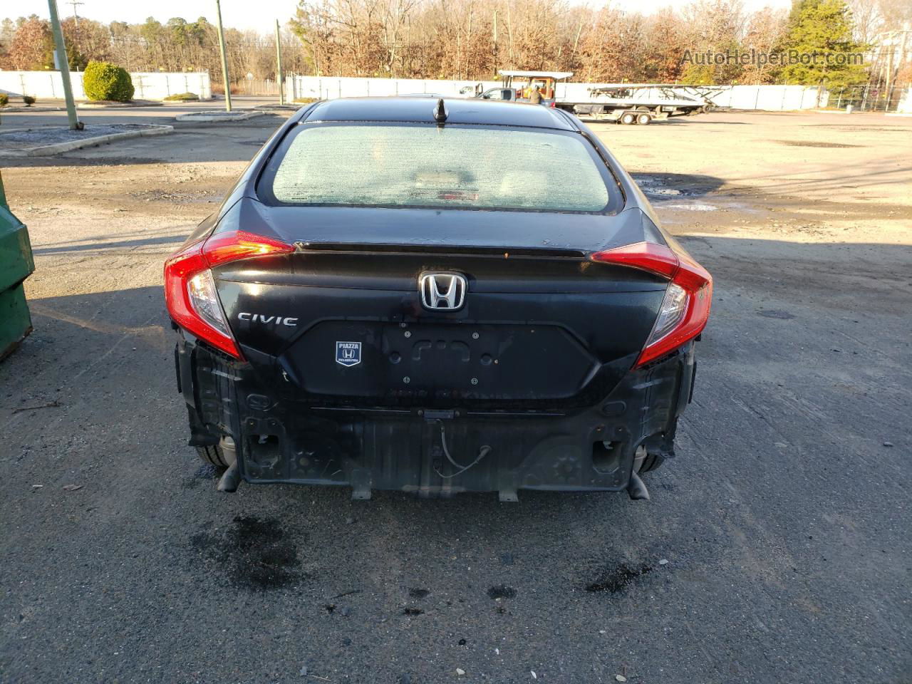 2017 Honda Civic Ex Black vin: 19XFC1F34HE204604