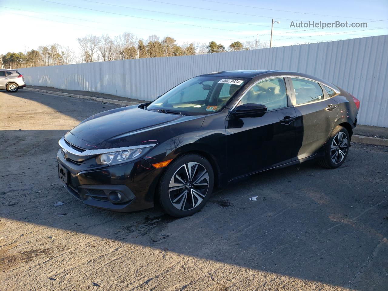 2017 Honda Civic Ex Black vin: 19XFC1F34HE204604