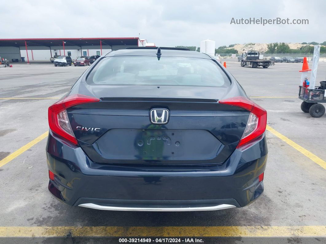 2019 Honda Civic Ex Dark Blue vin: 19XFC1F34KE012705