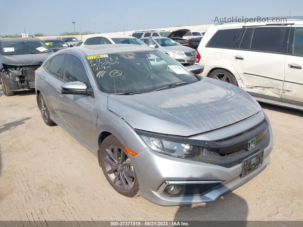 2020 Honda Civic Sedan Ex Silver vin: 19XFC1F34LE010969