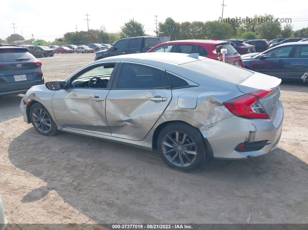 2020 Honda Civic Sedan Ex Silver vin: 19XFC1F34LE010969