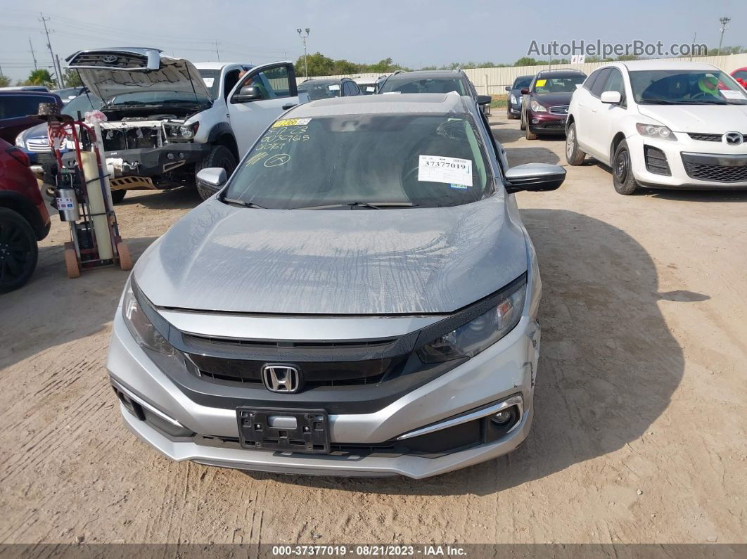 2020 Honda Civic Sedan Ex Silver vin: 19XFC1F34LE010969