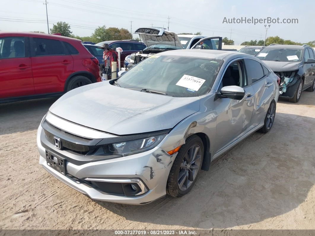 2020 Honda Civic Sedan Ex Silver vin: 19XFC1F34LE010969