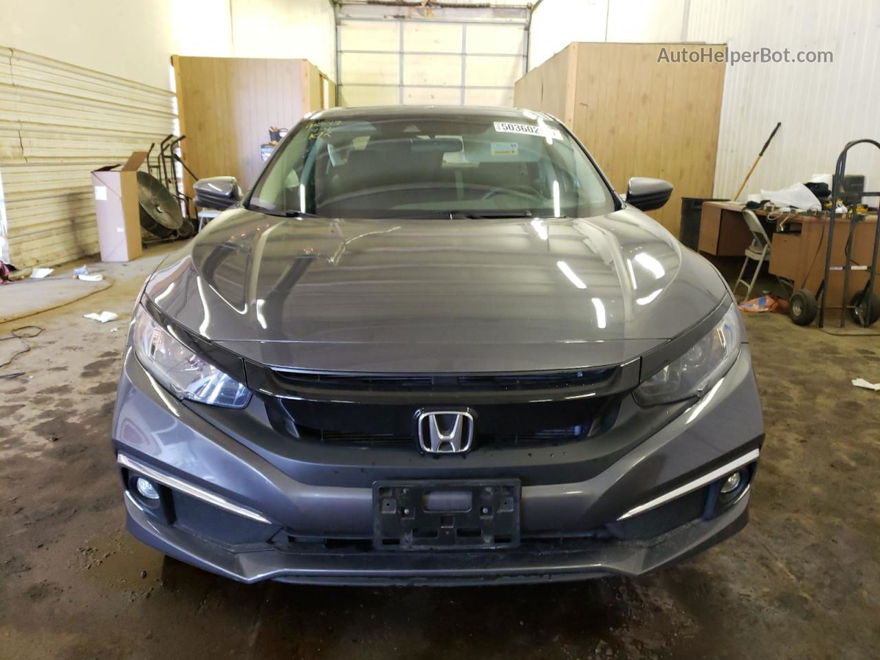 2020 Honda Civic Ex Gray vin: 19XFC1F34LE011636