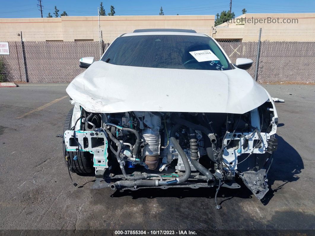 2020 Honda Civic Sedan Ex White vin: 19XFC1F34LE206698