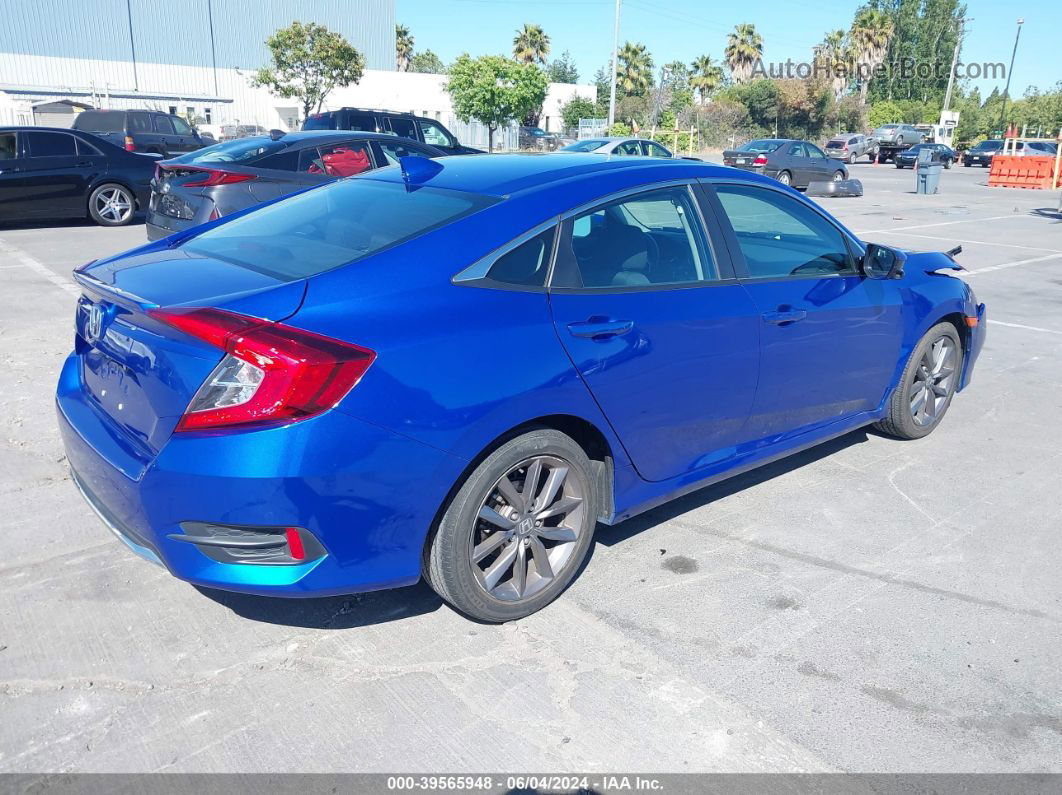 2020 Honda Civic Ex Blue vin: 19XFC1F34LE208077