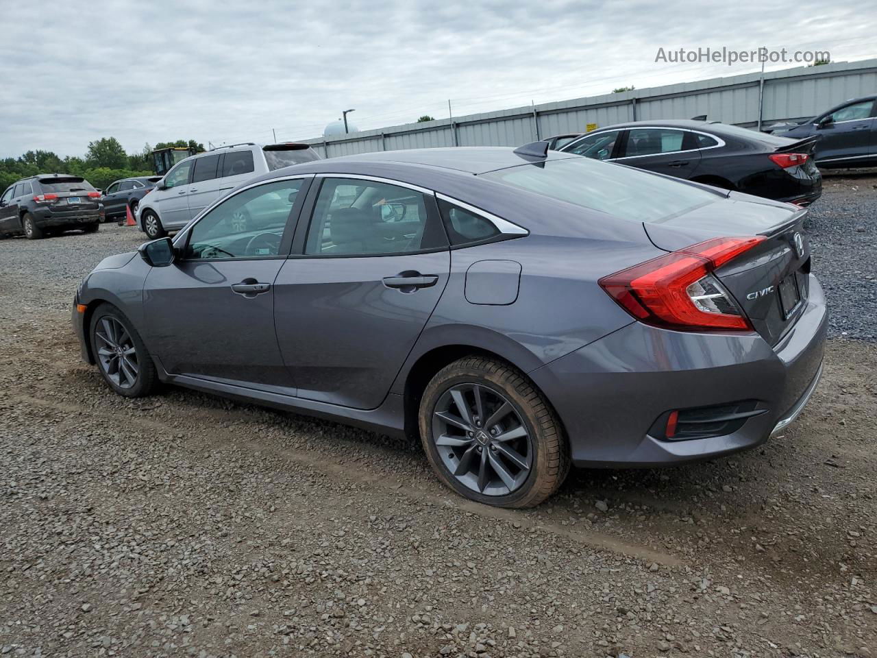 2020 Honda Civic Ex Gray vin: 19XFC1F34LE220679