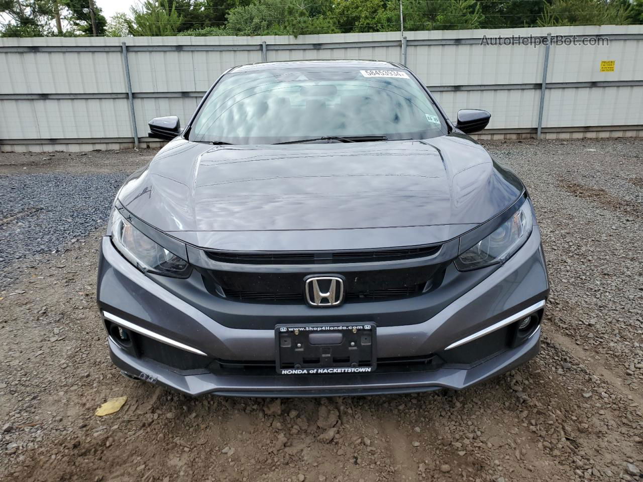 2020 Honda Civic Ex Gray vin: 19XFC1F34LE220679