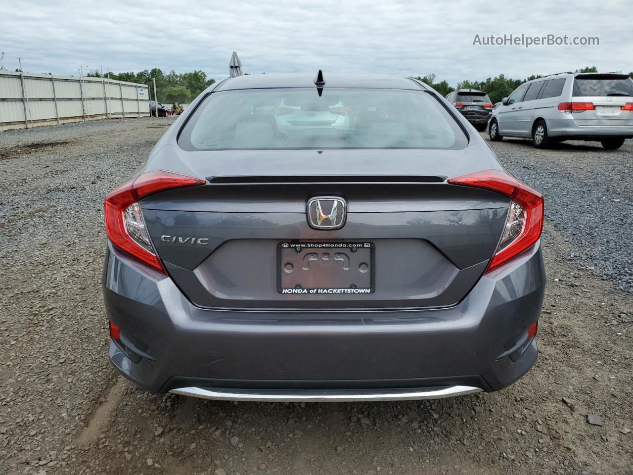 2020 Honda Civic Ex Gray vin: 19XFC1F34LE220679