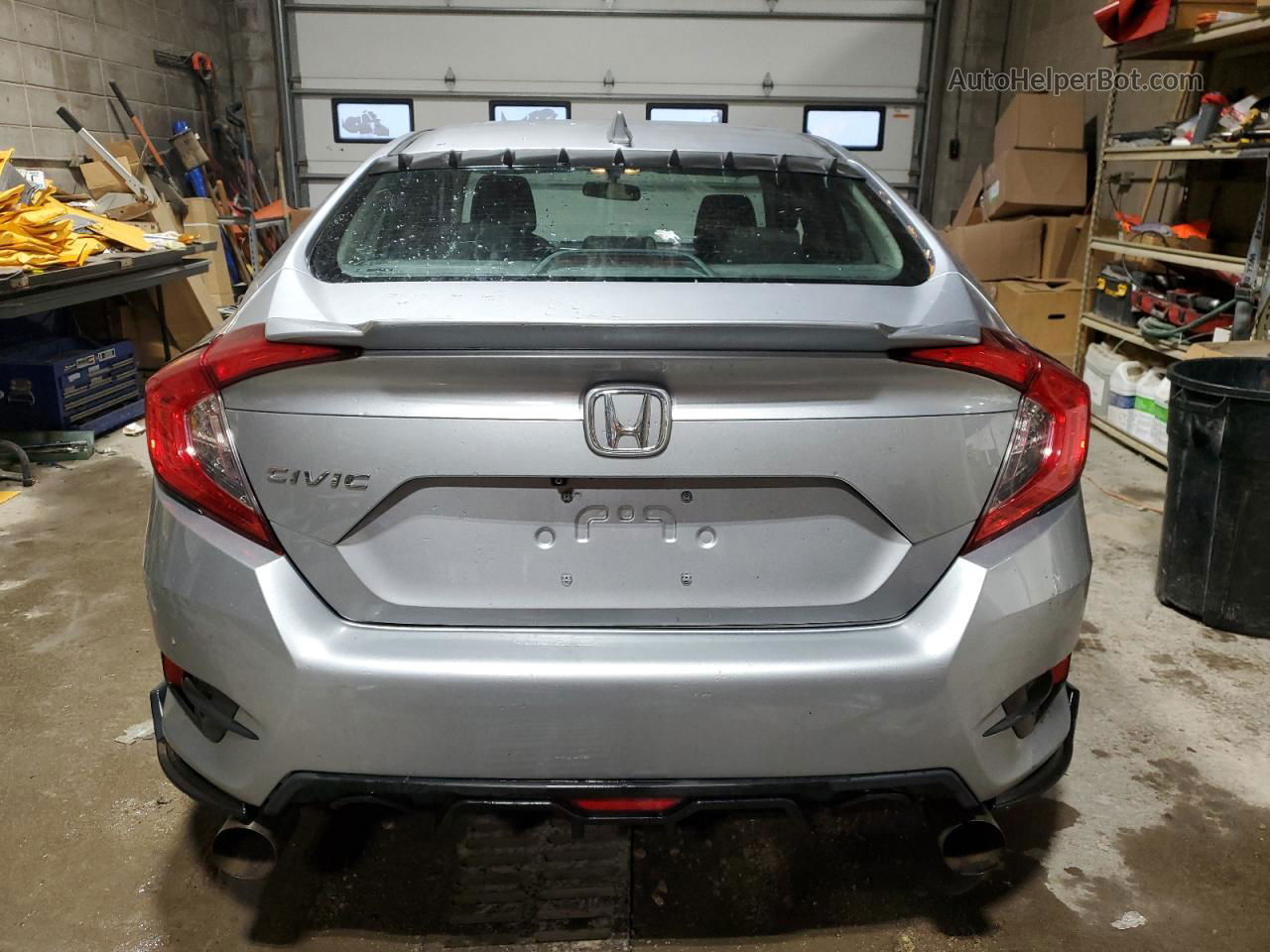 2016 Honda Civic Ex Серебряный vin: 19XFC1F35GE012266