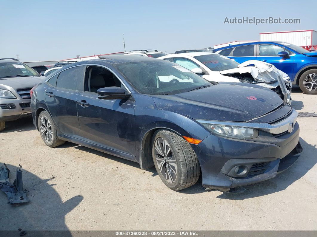 2016 Honda Civic Sedan Ex-t Gray vin: 19XFC1F35GE034770