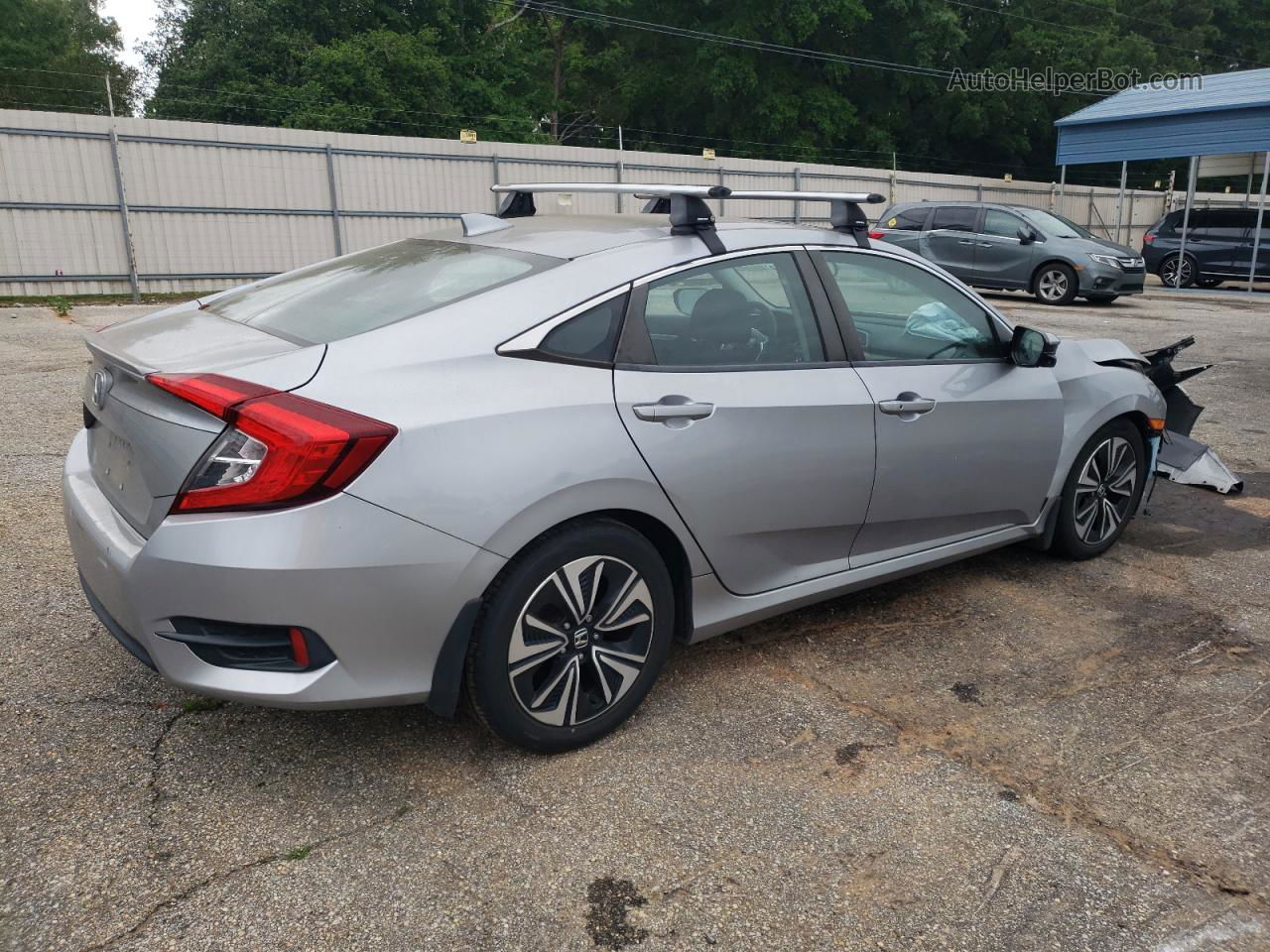 2016 Honda Civic Ex Silver vin: 19XFC1F35GE044716