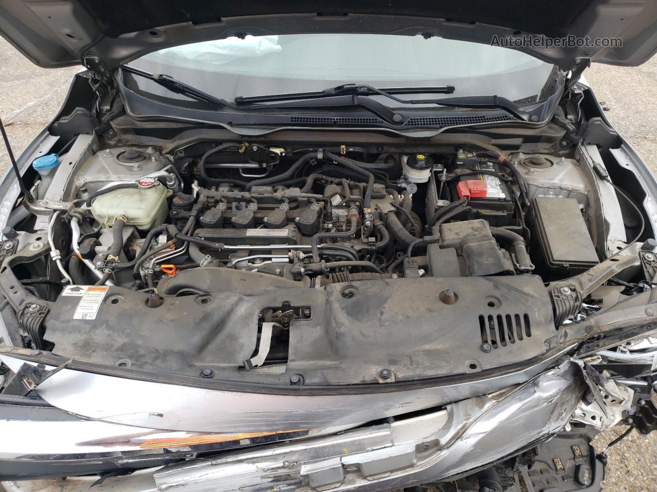2016 Honda Civic Ex Silver vin: 19XFC1F35GE044716