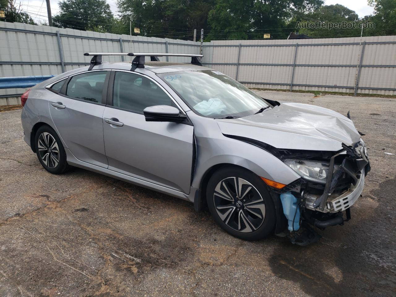 2016 Honda Civic Ex Silver vin: 19XFC1F35GE044716