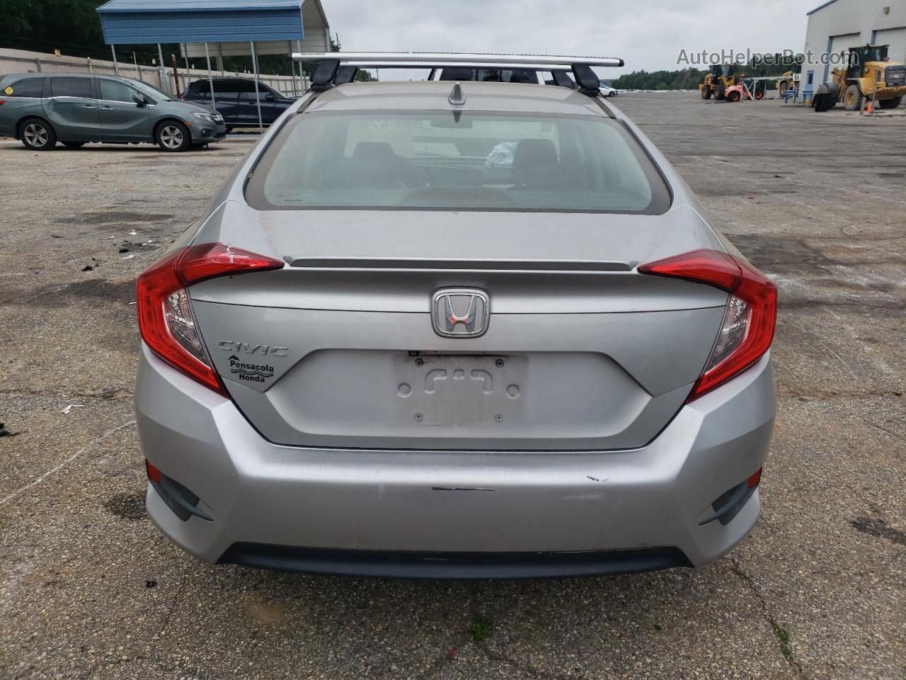 2016 Honda Civic Ex Silver vin: 19XFC1F35GE044716