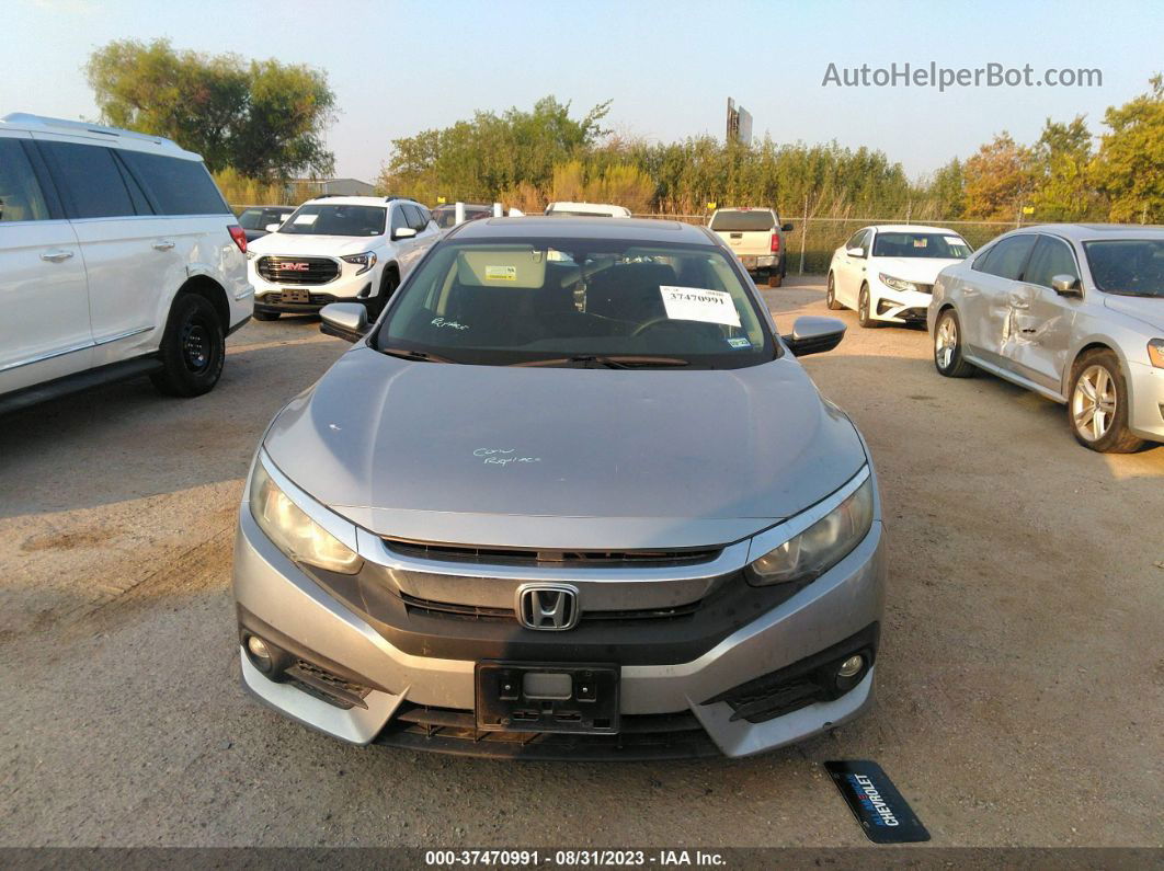 2016 Honda Civic Sedan Ex-t Серебряный vin: 19XFC1F35GE210099