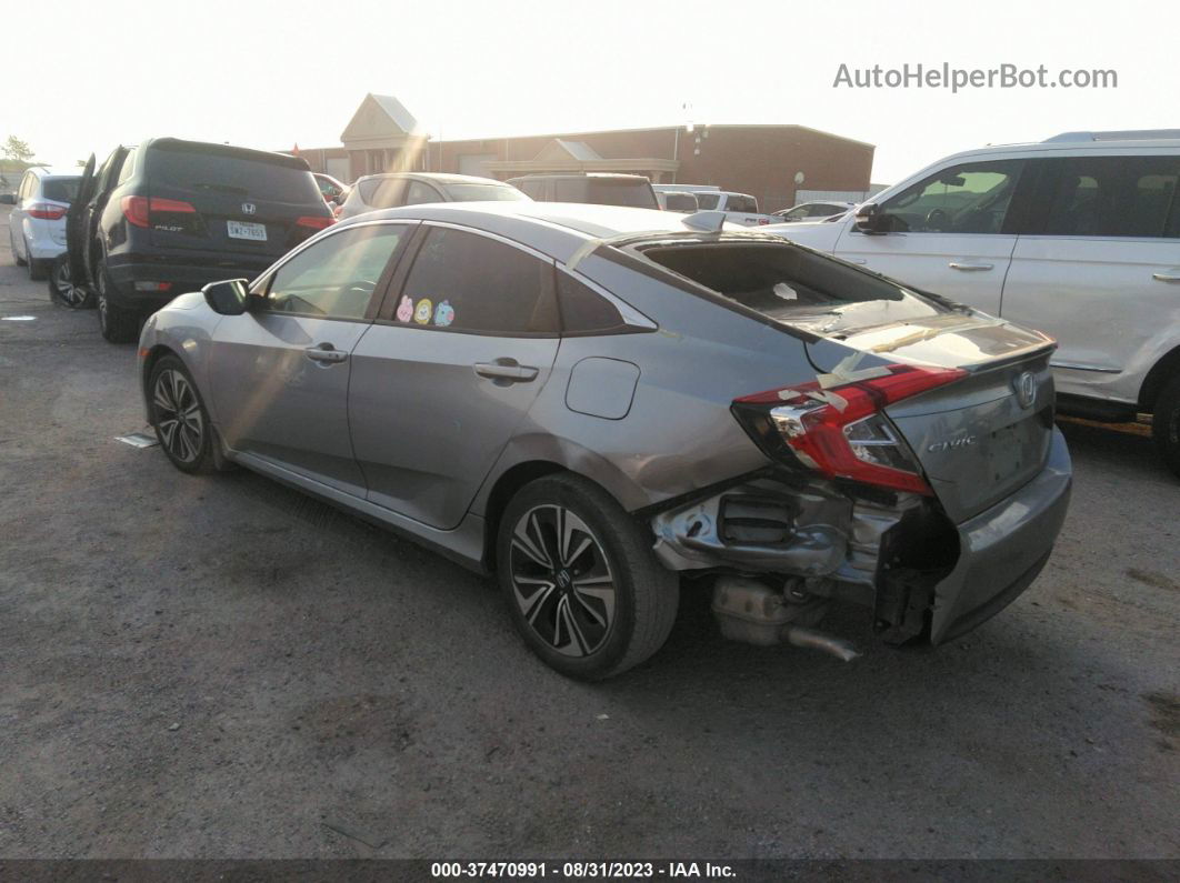 2016 Honda Civic Sedan Ex-t Серебряный vin: 19XFC1F35GE210099