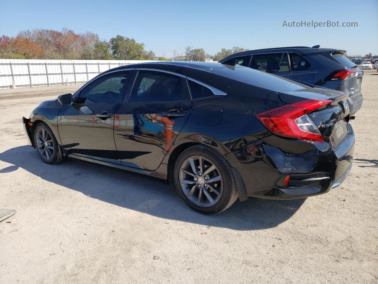 2019 Honda Civic Ex Черный vin: 19XFC1F35KE005276