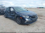 2019 Honda Civic Ex Blue vin: 19XFC1F35KE012406