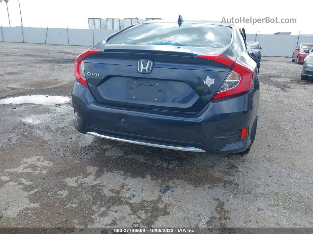 2019 Honda Civic Ex Blue vin: 19XFC1F35KE012406