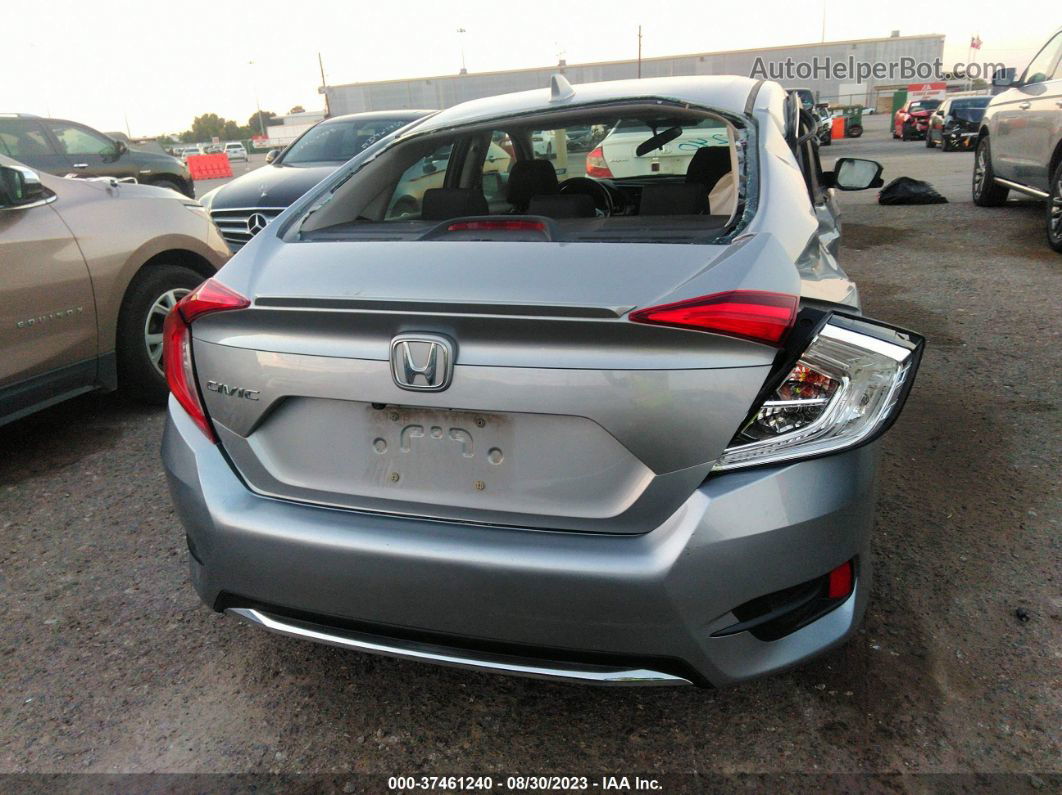 2019 Honda Civic Sedan Ex Silver vin: 19XFC1F35KE216803