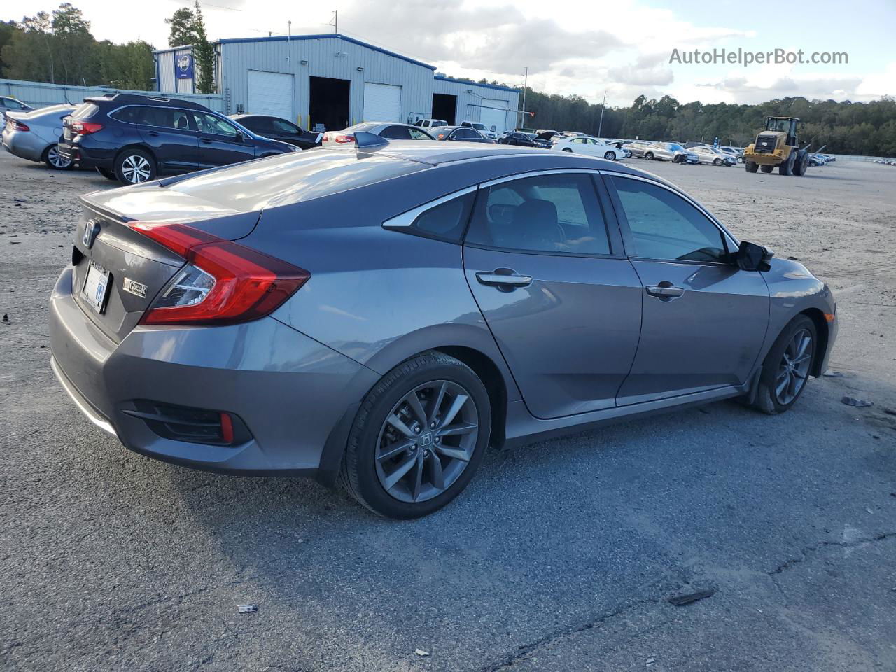 2020 Honda Civic Ex Gray vin: 19XFC1F35LE008860