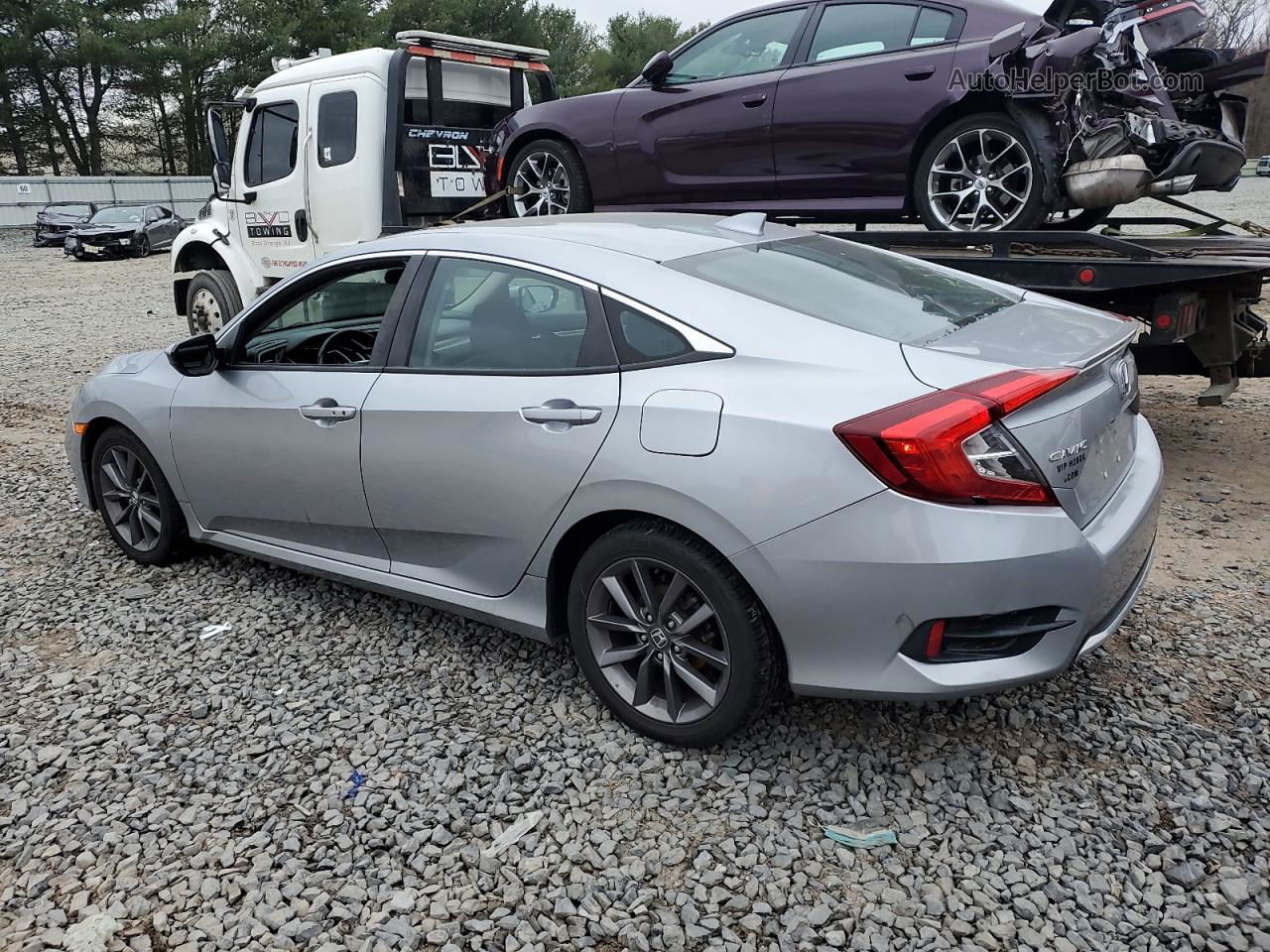 2020 Honda Civic Ex Silver vin: 19XFC1F35LE214907