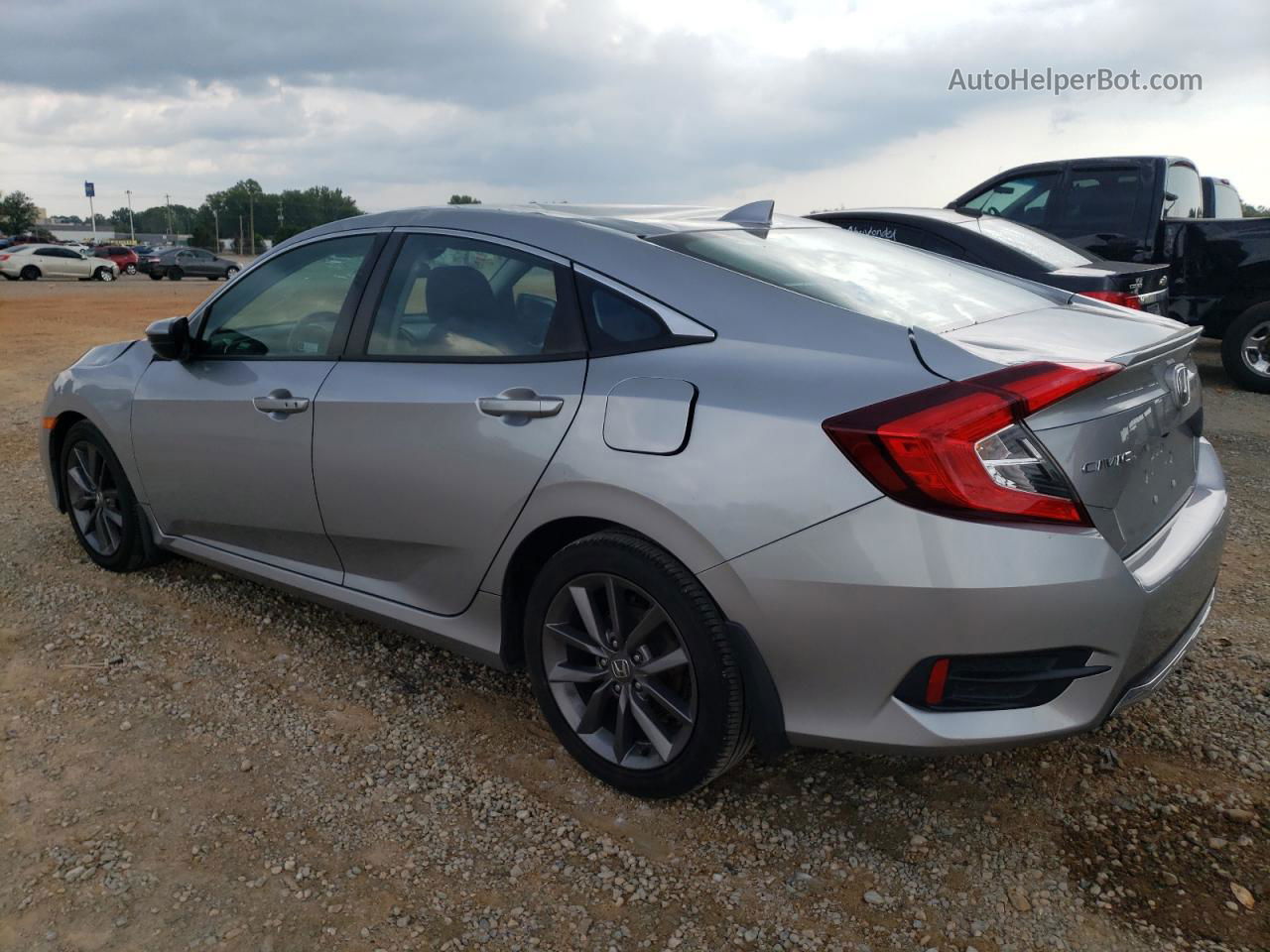 2020 Honda Civic Ex Silver vin: 19XFC1F35LE220867