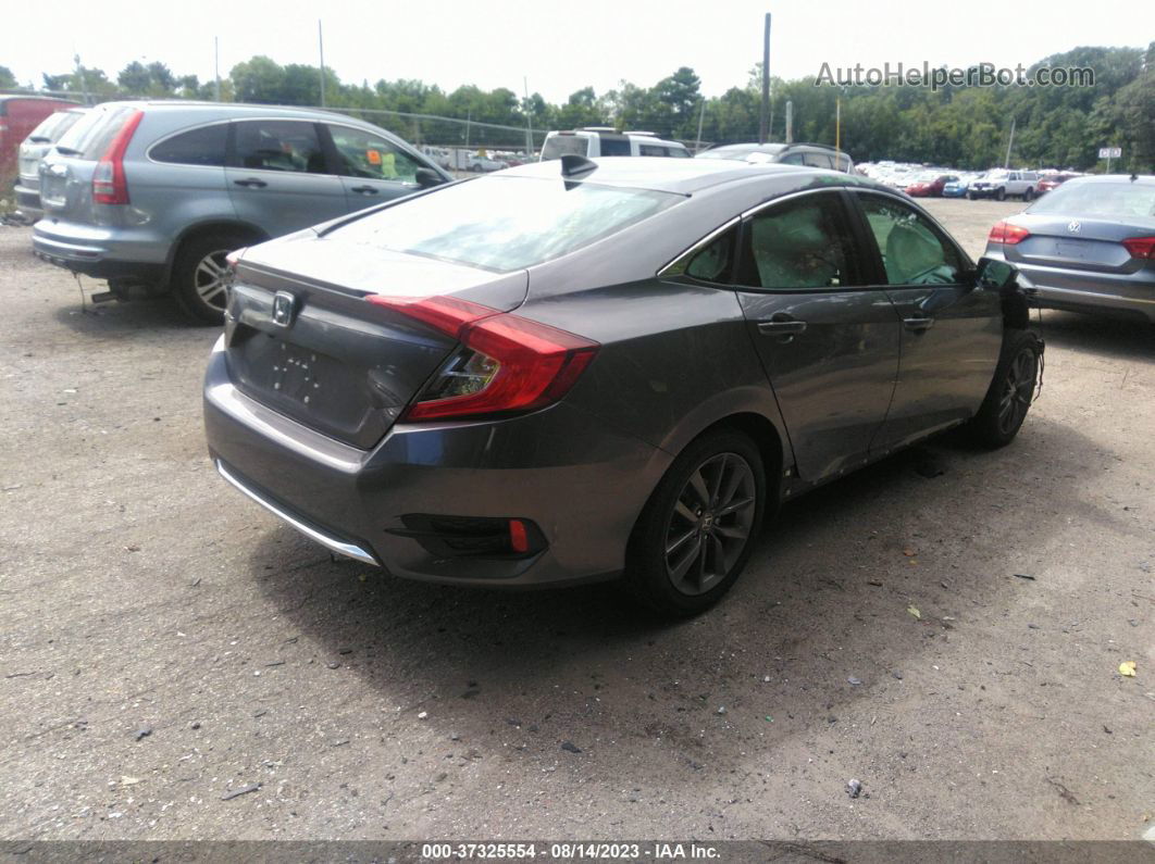 2020 Honda Civic Sedan Ex Gray vin: 19XFC1F35LE221565