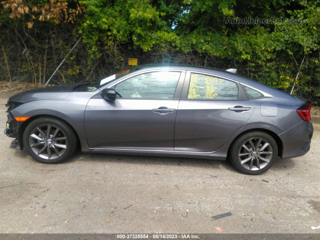 2020 Honda Civic Sedan Ex Gray vin: 19XFC1F35LE221565