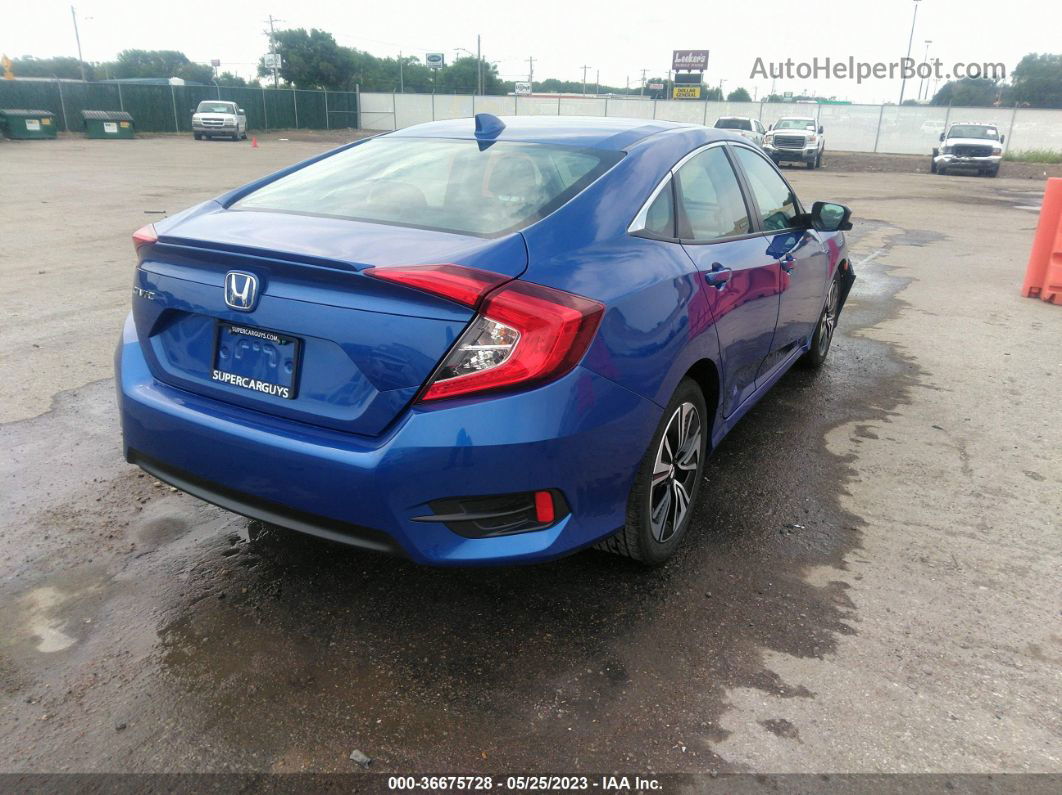 2016 Honda Civic Sedan Ex-t Blue vin: 19XFC1F36GE041971