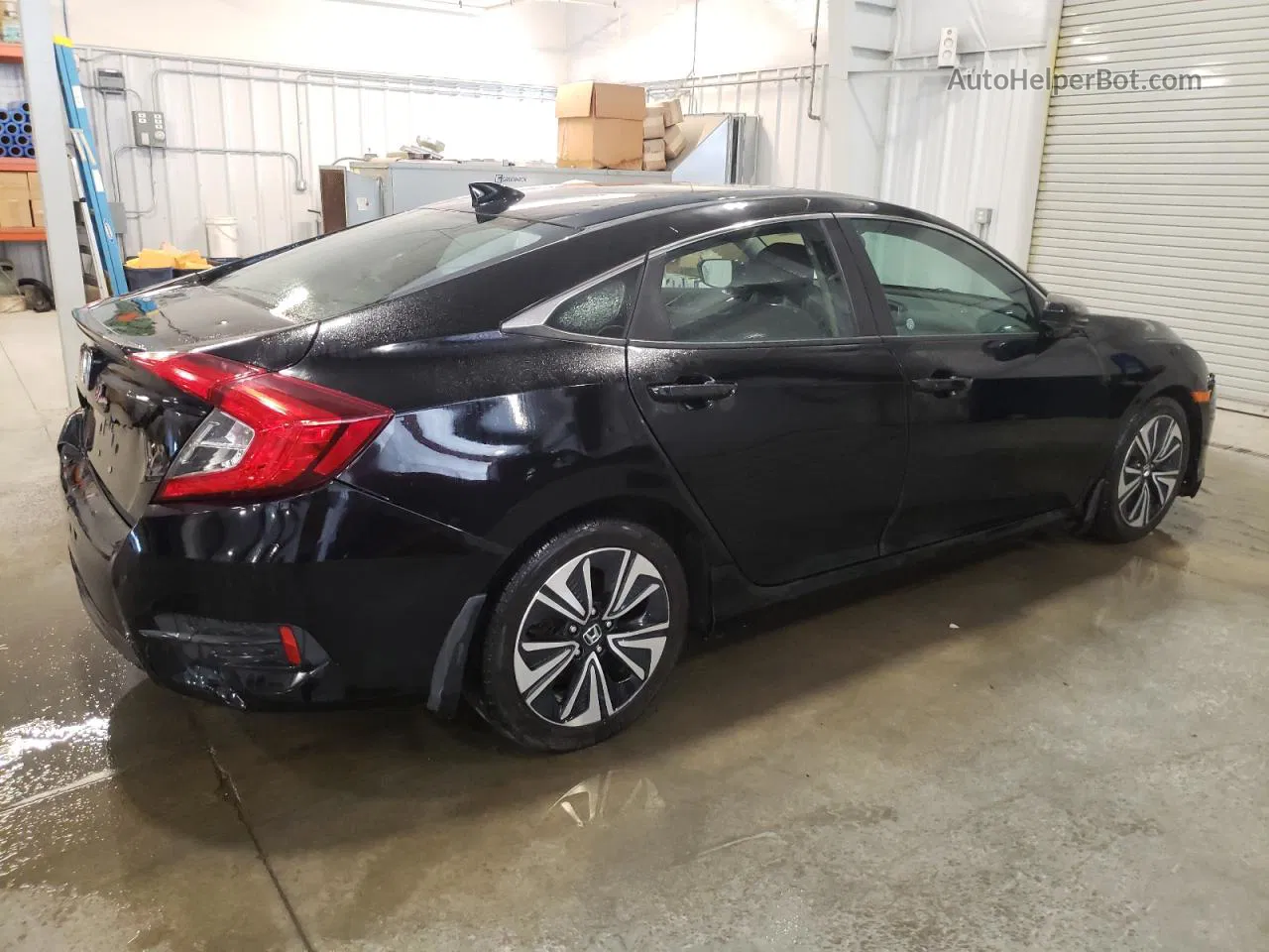 2017 Honda Civic Ex Black vin: 19XFC1F36HE015775