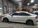 2019 Honda Civic Ex White vin: 19XFC1F36KE001219