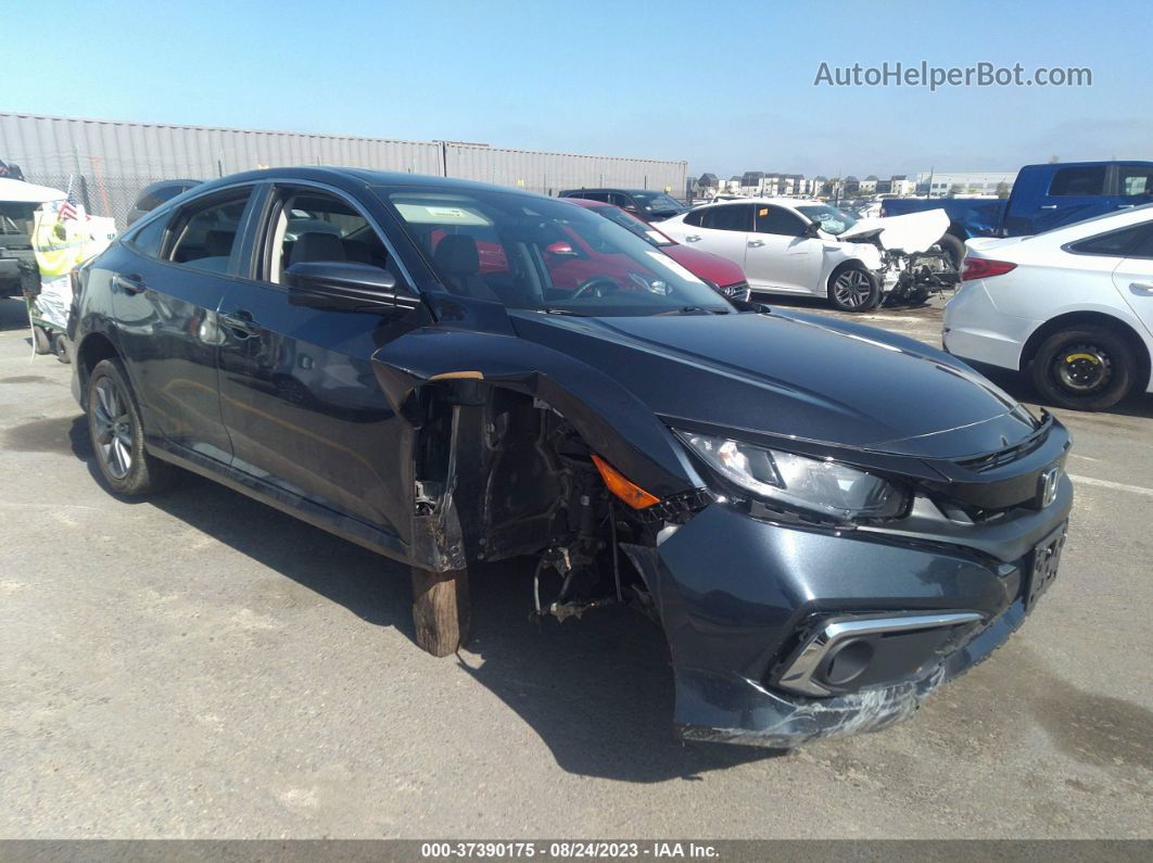 2019 Honda Civic Sedan Ex Gray vin: 19XFC1F36KE216552