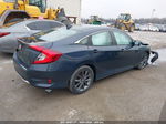 2020 Honda Civic Ex Серый vin: 19XFC1F36LE003487