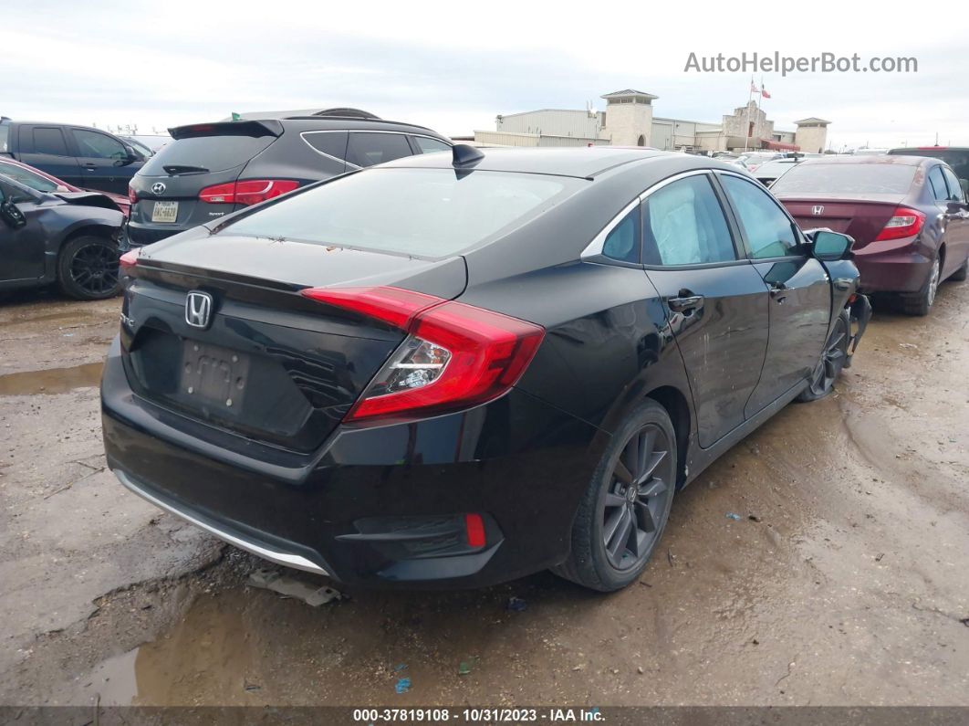 2020 Honda Civic Sedan Ex Черный vin: 19XFC1F36LE006101