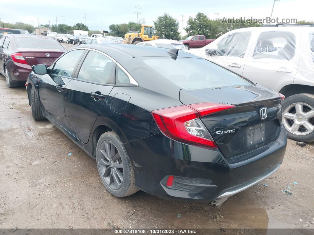 2020 Honda Civic Sedan Ex Черный vin: 19XFC1F36LE006101