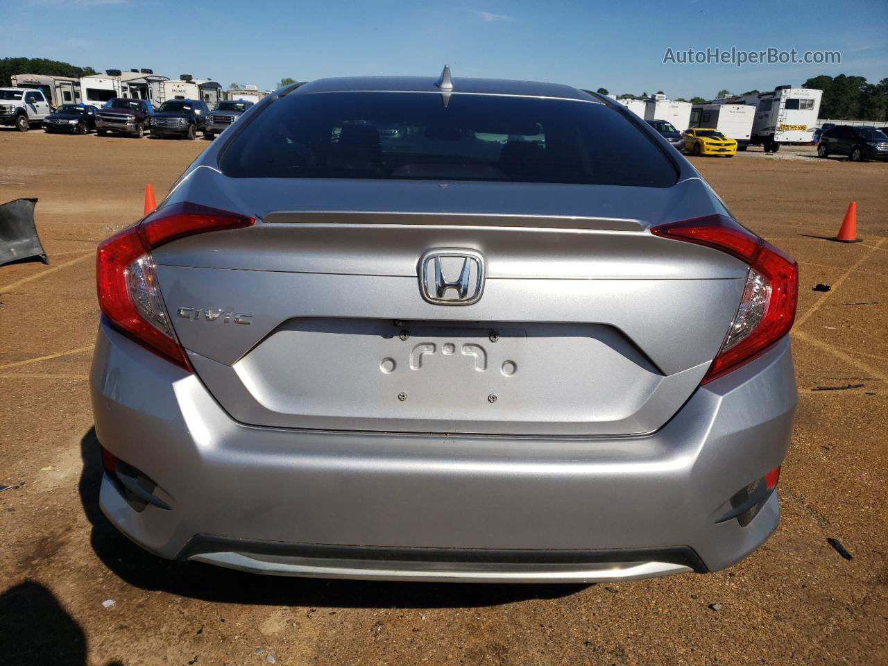 2020 Honda Civic Ex Silver vin: 19XFC1F36LE009564