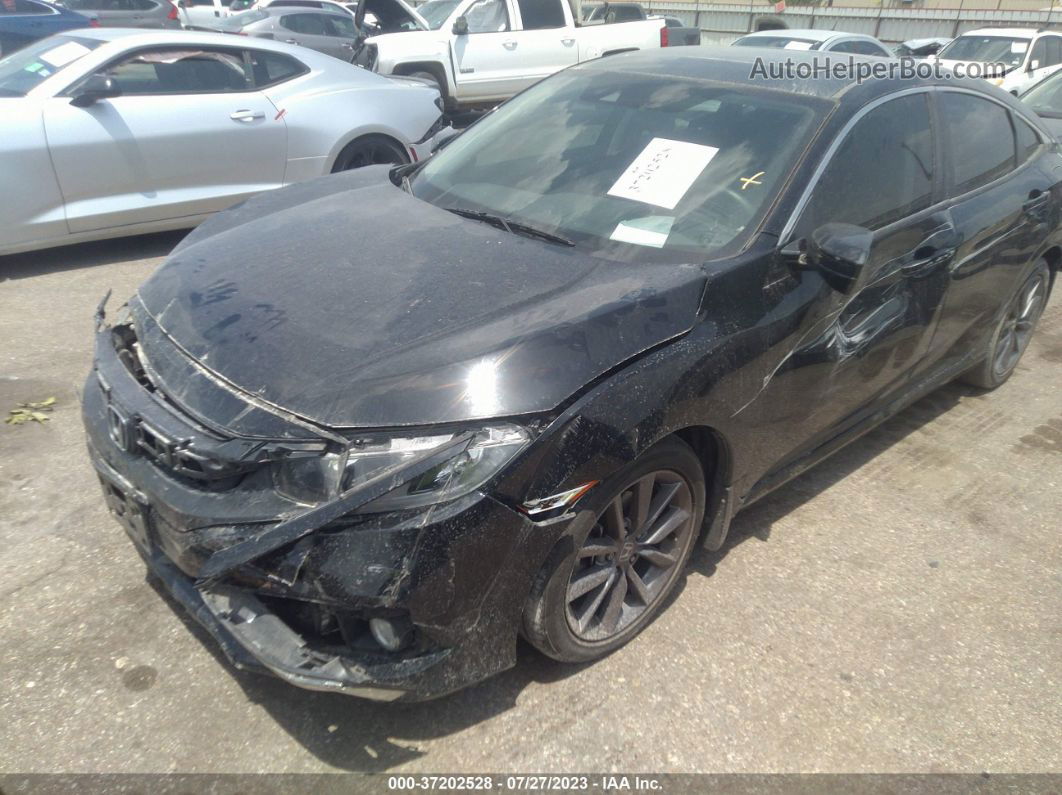 2020 Honda Civic Sedan Ex Black vin: 19XFC1F36LE021164