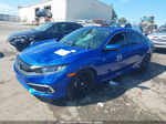 2020 Honda Civic Ex  Blue vin: 19XFC1F36LE021634