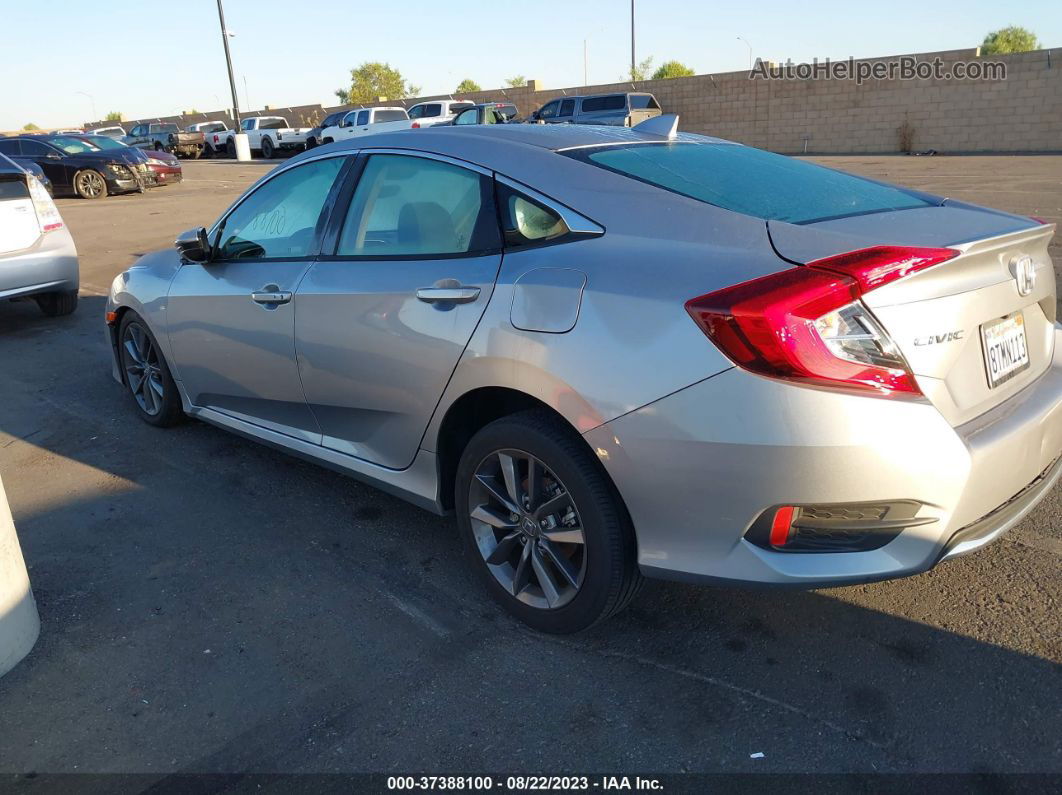 2020 Honda Civic Sedan Ex Silver vin: 19XFC1F36LE213054