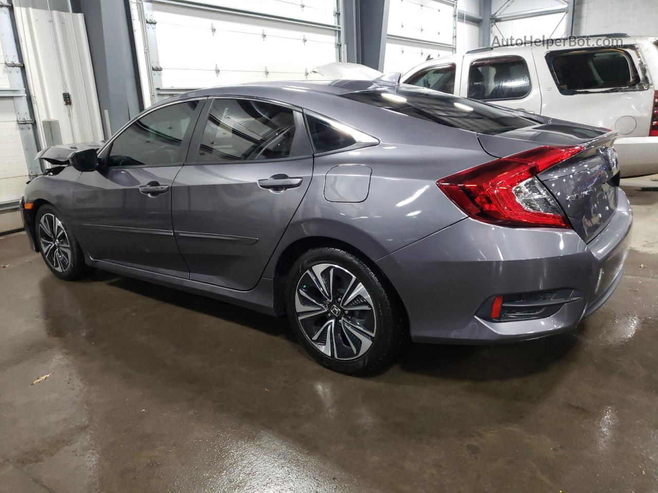 2016 Honda Civic Ex Серебряный vin: 19XFC1F37GE013824