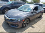 2016 Honda Civic Sedan Ex-t Серый vin: 19XFC1F37GE024001