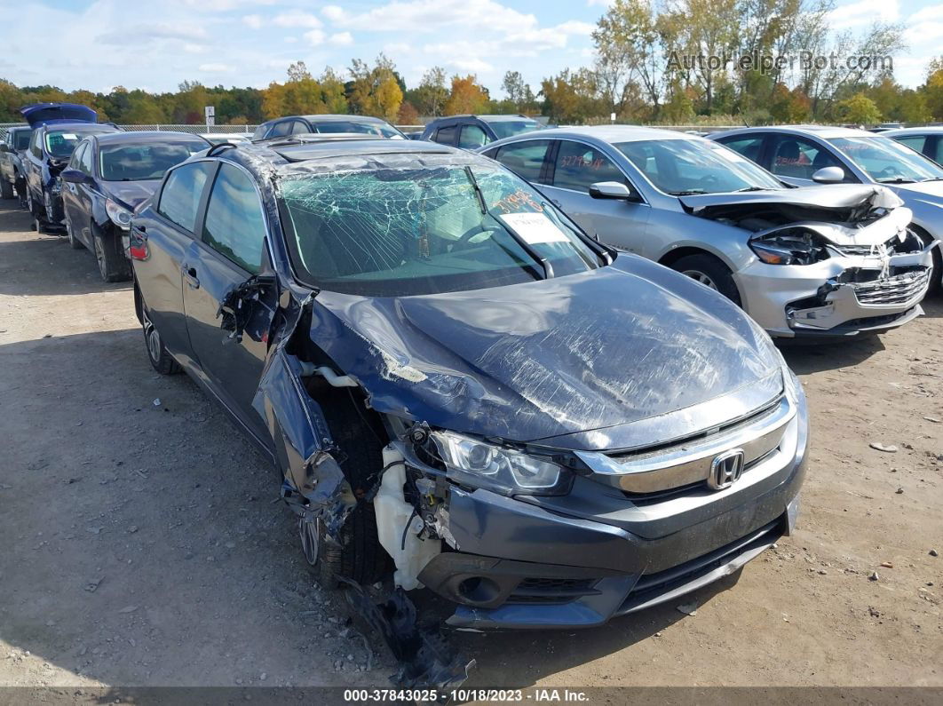 2016 Honda Civic Ex-t Gray vin: 19XFC1F37GE042689