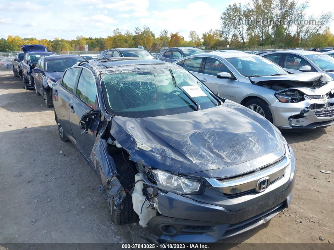 2016 Honda Civic Ex-t Gray vin: 19XFC1F37GE042689