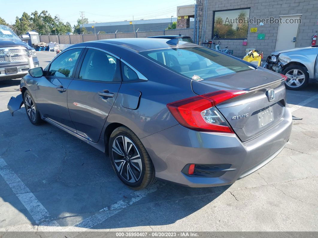 2016 Honda Civic Sedan Ex-t Gray vin: 19XFC1F37GE207625